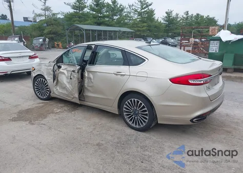 2017 Ford Fusion Se из США, поврежденный, VIN 3FA6P0T98HR308597
